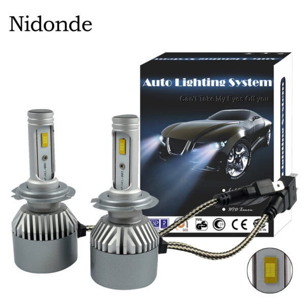 Nidonde new high power 12V 6500K 4575 chips car led led lamp