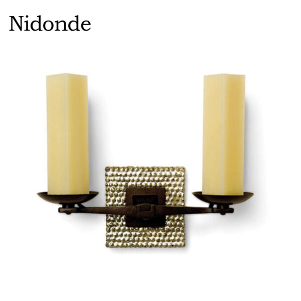 Nidonde Candle Sconces Iron Vine Candleholder Wall Decoration Home Decoration Tealight