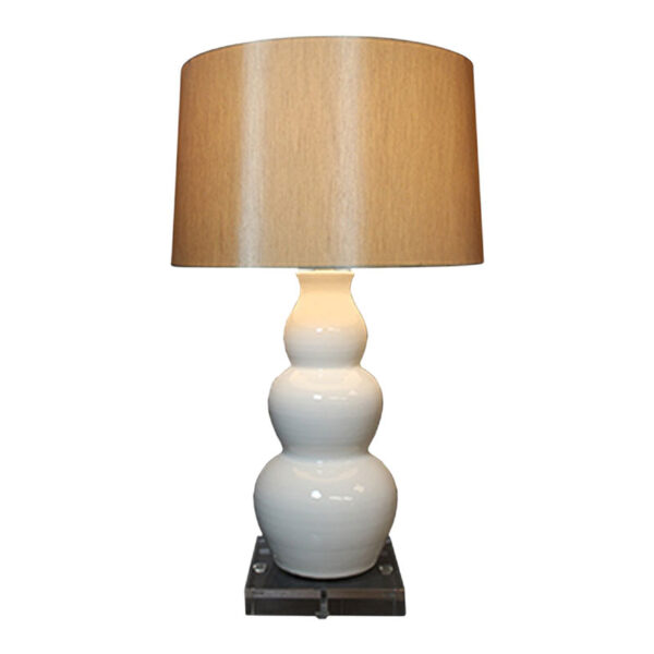 Ceramic Pot Shaped Base Table Lamp