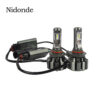 Nidonde Automotive Lighting Headlight Bulb Automotive lighting headlights for vehicles, Pack of 2